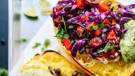 Spaghetti Squash Burrito Bowls Spaghetti Squash Burrito Bowls