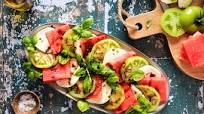 Watermelon Caprese Salad Watermelon Caprese Salad
