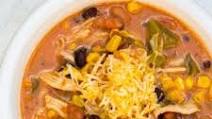Creamy Instant Pot Chicken Taco Soup Creamy Instant Pot Chicken Taco Soup