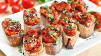 Roasted Tomato Crostini Roasted Tomato Crostini