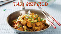 Spicy Thai Noodles with Chicken and Shrimp Spicy Thai Noodles with Chicken and Shrimp