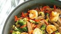 Steak and Shrimp Stir Fry Steak and Shrimp Stir Fry