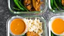 Low Carb Satay Beef Meal Prep Bowls Low Carb Satay Beef Meal Prep Bowls
