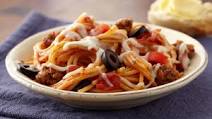 Skillet Spaghetti Pizza Skillet Spaghetti Pizza