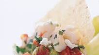 Tequila-Mint Scallop Tostadas Tequila-Mint Scallop Tostadas