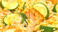 Shrimp & Zucchini with Orzo Shrimp & Zucchini with Orzo
