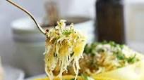 Instant Pot Garlic Parmesan Spaghetti Squash Instant Pot Garlic Parmesan Spaghetti Squash