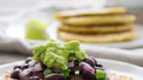 Gluten Free Black Bean and Jalapeno Cauliflower Tostadas Gluten Free Black Bean and Jalapeno Cauliflower Tostadas