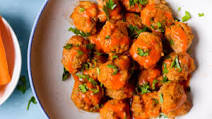 30+ Paleo Crockpot Recipes: Buffalo Turkey Meatballs 30+ Paleo Crockpot Recipes: Buffalo Turkey Meatballs