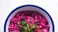 Roast Beetroot Yogurt Raita Roast Beetroot Yogurt Raita