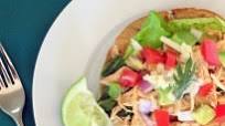 Chicken Tostada Salad Chicken Tostada Salad
