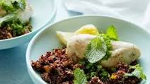 Instant Pot Chicken with Quinoa, Pistachios and Apricots Instant Pot Chicken with Quinoa, Pistachios and Apricots