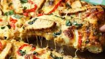Creamy Tuscan Chicken Pizza Creamy Tuscan Chicken Pizza
