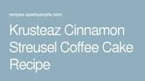 Krusteaz Cinnamon Streusel Coffee Cake Krusteaz Cinnamon Streusel Coffee Cake