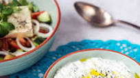 Kreeka salat ja tzatziki Kreeka salat ja tzatziki