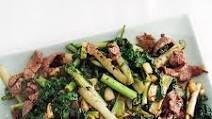 Stir-Fried Beef With Kale and Frisée in Black Bean Sauce Recipe Stir-Fried Beef With Kale and Frisée in Black Bean Sauce Recipe