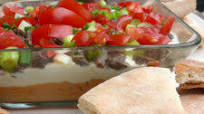 Hummus Shawarma Layer Dip Hummus Shawarma Layer Dip