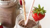 Dark Chocolate Strawberry Smoothie Dark Chocolate Strawberry Smoothie