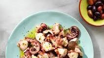 Greek Marinated Octopus in Oil and Vinegar Greek Marinated Octopus in Oil and Vinegar