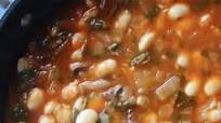 Lebanese White Bean Stew with Meat (Fasolia bi lahme) Lebanese White Bean Stew with Meat (Fasolia bi lahme)