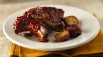 Slow-Cooker Barbecued Baby Back Ribs Slow-Cooker Barbecued Baby Back Ribs