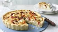 Smoked salmon and potato quiche Smoked salmon and potato quiche