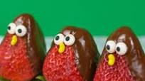Chocolate Dipped Strawberry Birds Chocolate Dipped Strawberry Birds