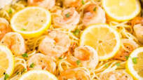 Lemon Butter Garlic Shrimp with Angel Hair Pasta Lemon Butter Garlic Shrimp with Angel Hair Pasta