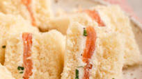 Smoked Salmon Sandwich Smoked Salmon Sandwich