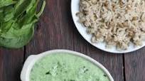 Spinach raita Spinach raita