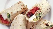 Greek salad wraps Greek salad wraps