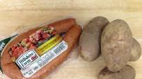 Cheesy Sausage and Potato Bake with Hillshire Farm Cheesy Sausage and Potato Bake with Hillshire Farm