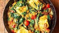 Salmon and Spinach Curry Salmon and Spinach Curry