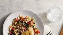 Chicken with Spinach & Tomato Orzo Salad Chicken with Spinach & Tomato Orzo Salad