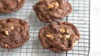 Easy Double Chocolate Walnut Cookies Recipe Easy Double Chocolate Walnut Cookies Recipe