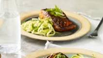 Sweet 'n' Spicy Sriracha-Glazed Salmon Sweet 'n' Spicy Sriracha-Glazed Salmon