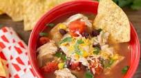 Slow Cooker Chicken Tortilla Soup Slow Cooker Chicken Tortilla Soup