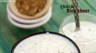 Quick Rice Kheer Quick Rice Kheer