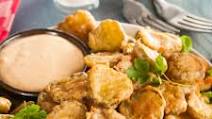 Fried Pickles with Cajun Dipping Sauce Fried Pickles with Cajun Dipping Sauce