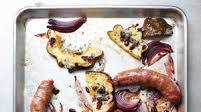 Sausages with Acorn Squash and Onions Sausages with Acorn Squash and Onions