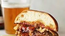Barbecue Cheddar-Bacon Stuffed Burgers Barbecue Cheddar-Bacon Stuffed Burgers