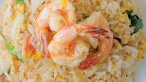 Shrimp with Edamame & Fried Rice Shrimp with Edamame & Fried Rice