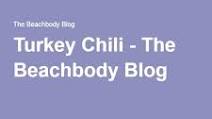 Turkey Chili Turkey Chili