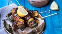 Greek Lamb Kebabs With Baba Ganoush Greek Lamb Kebabs With Baba Ganoush