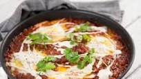 Lamb Shakshuka with Tahini Sauce Lamb Shakshuka with Tahini Sauce