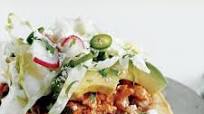 Chicken Tostadas Chicken Tostadas