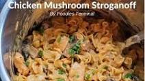 Instant Pot Chicken Mushroom Stroganoff Instant Pot Chicken Mushroom Stroganoff