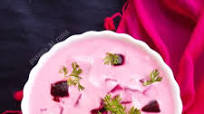 Beetroot Cucumber Raita Beetroot Cucumber Raita