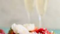 Strawberry Mini Bundt Cakes with White Chocolate Topping Strawberry Mini Bundt Cakes with White Chocolate Topping