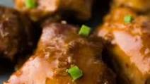 Sticky Slow Cooker Honey Garlic Chicken Thighs Sticky Slow Cooker Honey Garlic Chicken Thighs